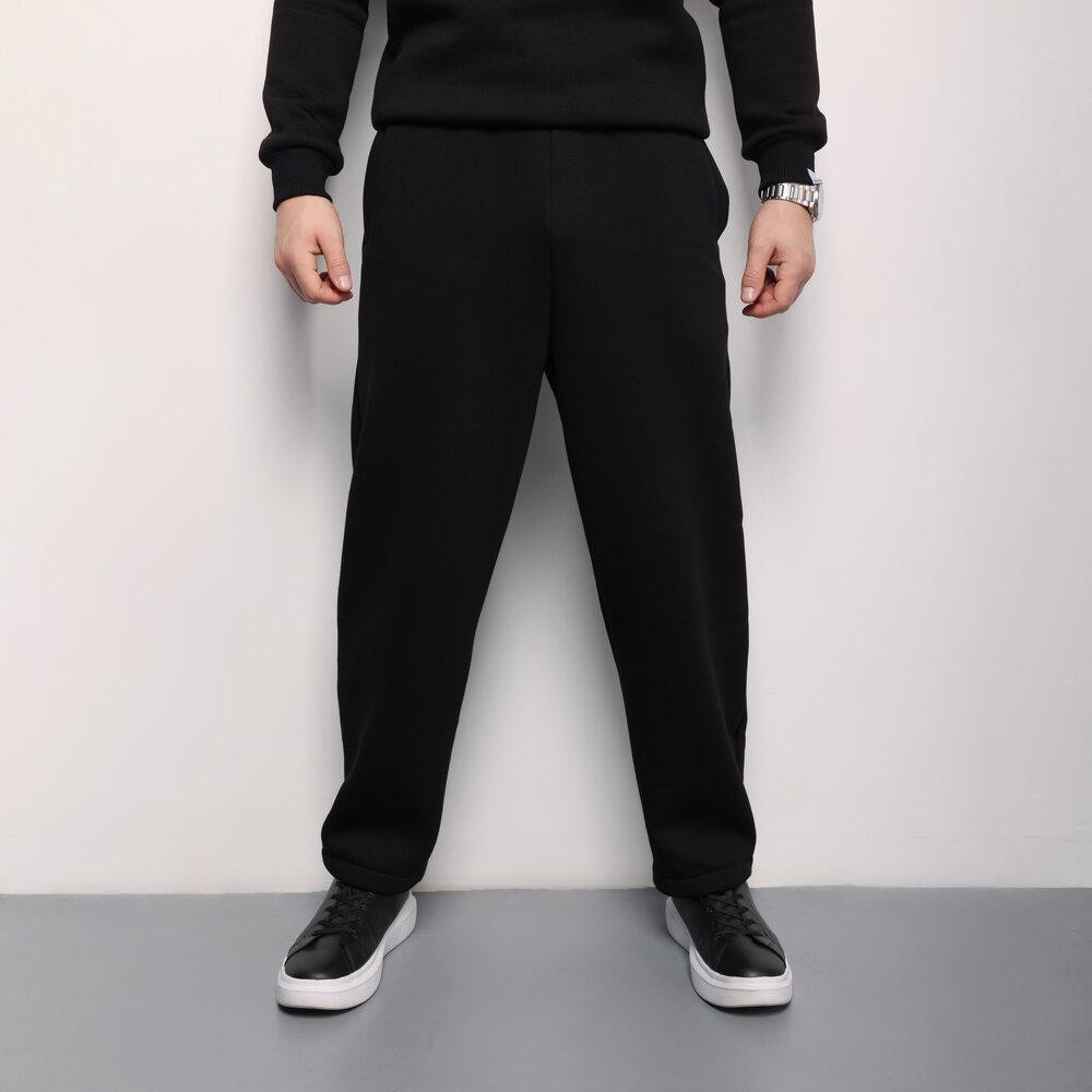 Джогери чоловічі тринитка начіс чорні. Джогери чоловічі Pobedov Move чорні. Київ - фото 1