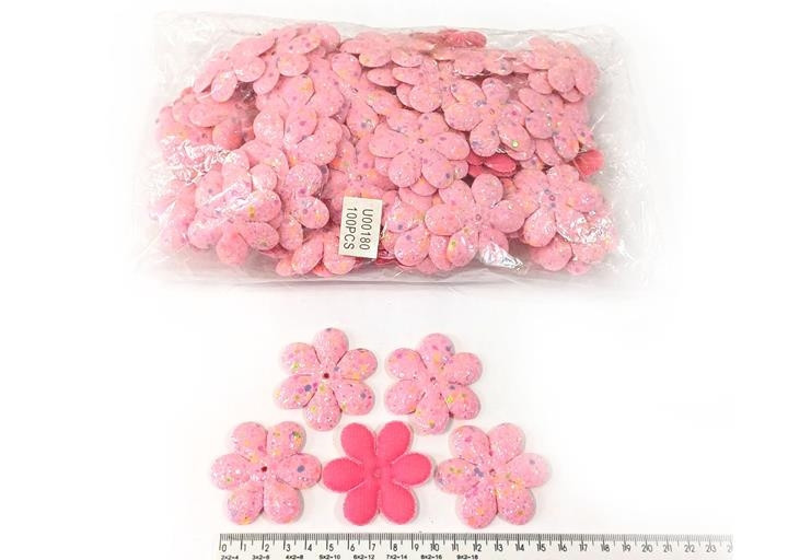 Патчі фурнітура Ромашка рожевий 20 шт Київ - фото 1