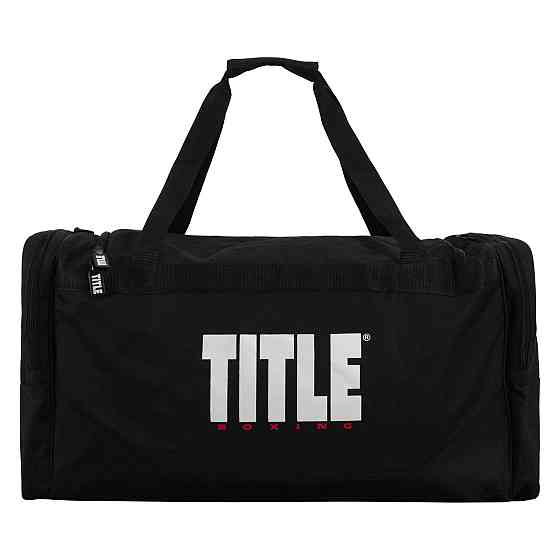Спортивна сумка TITLE Boxing Deluxe Gear Bag Black Каменское