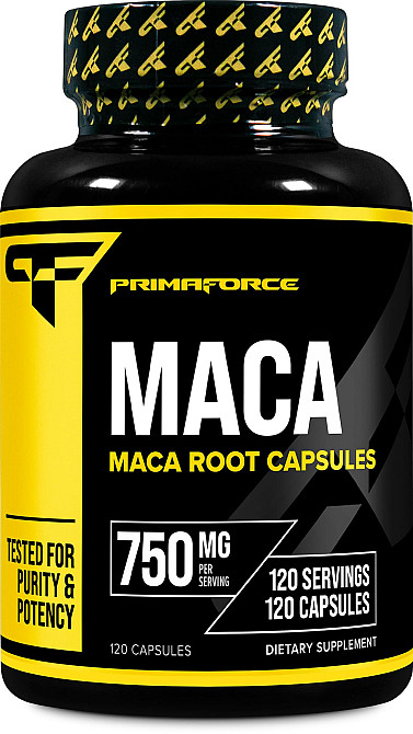 Мака Primaforce MACA Root, 750 mg, 120 Capsules Луцьк - фото 1