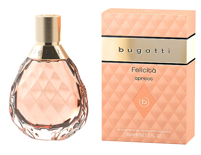 Парфумована вода для жінок Felicita Apricot Bugatti 60 мл Київ - фото 1