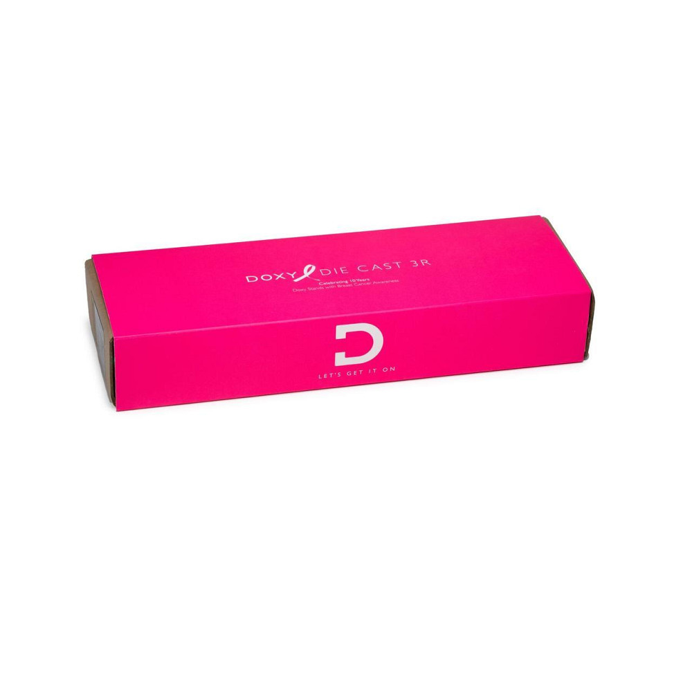 Вібромасажер DOXY Die Cast 3R Hot Pink, дуже потужний, перезаряджуваний, металевий корпус Sex Aura Київ - фото 9