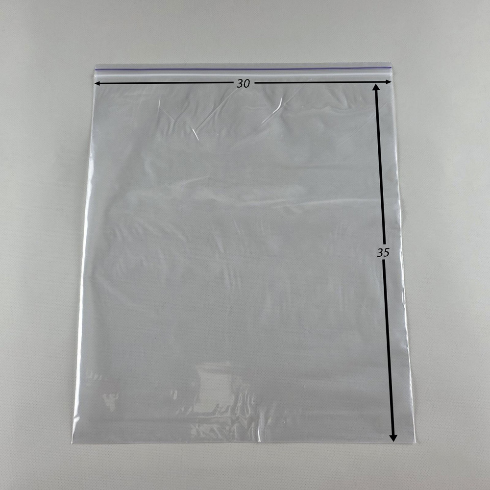 Пакет з замком Zip-lock 30х35(100шт) (1 пач.) Харків - фото 3