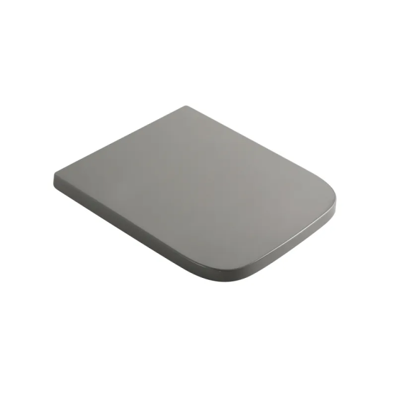 Сидіння-кришка для унітазу Mixxus Premium SEAT COVER QUADRO-2004 GRAY 425х358х32mm дюропласт  ( 10517 ) Харків