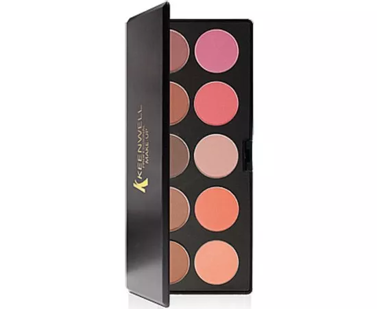 Набір Рум'ян Keenwell Make Up Profesional Paleta 10 шт. Дніпро