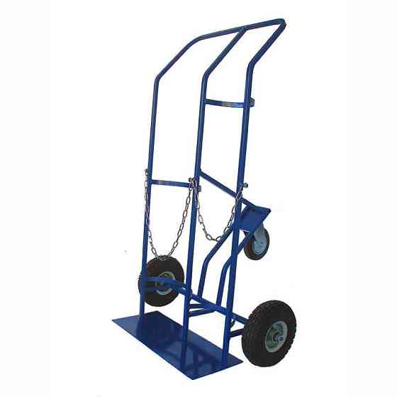 Візок для 2 балонів кисень+пропан з опорним колесом ТКО2-260 до 250 кг Харків