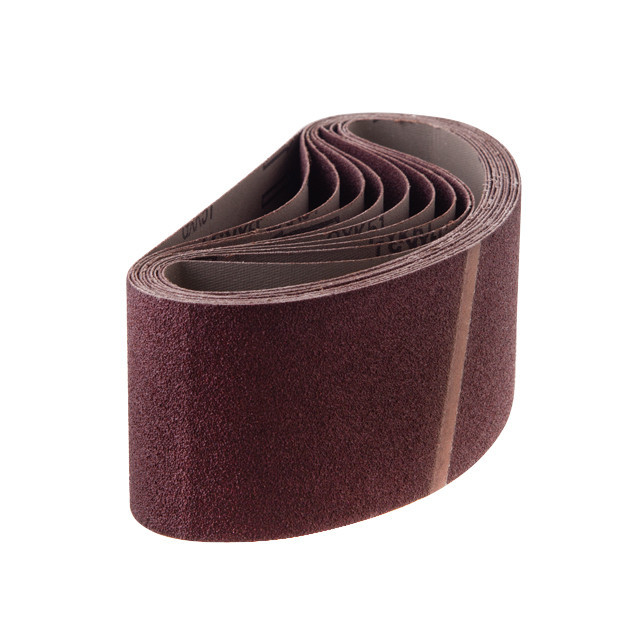 Стрічка шліфувальна, 75×533 мм, зерно K80, 10 шт. INTERTOOL BT-0408 Київ - фото 4