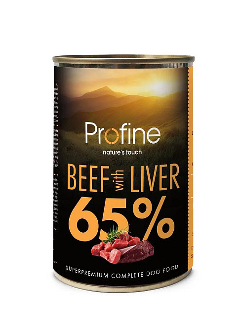 Влажный корм Profine Dog для собак, с говядиной и печенью, 400 г Винница - изображение 1