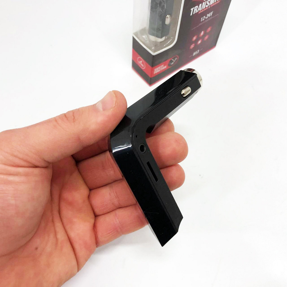 Перехідник в машину для музики, Bluetooth передавач для авто, Автомобільний mp3 адаптер в прикурювач DL-62 Львів - фото 1