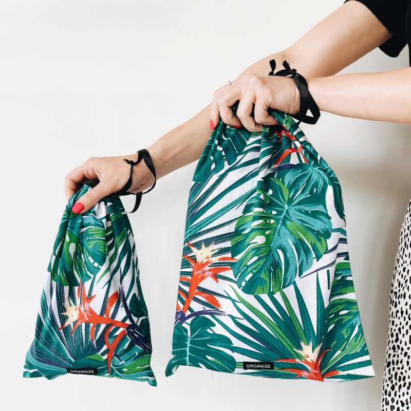 Экоторбочка хлопковая 20х30 см тропики Сумы - изображение 2