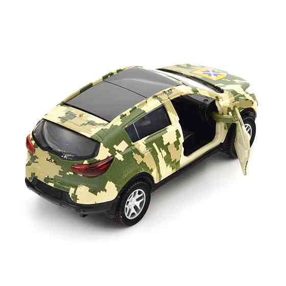 Автомодель серії Шеврони Героїв - Kia Sportage R - 56 ОМПБр Дніпро