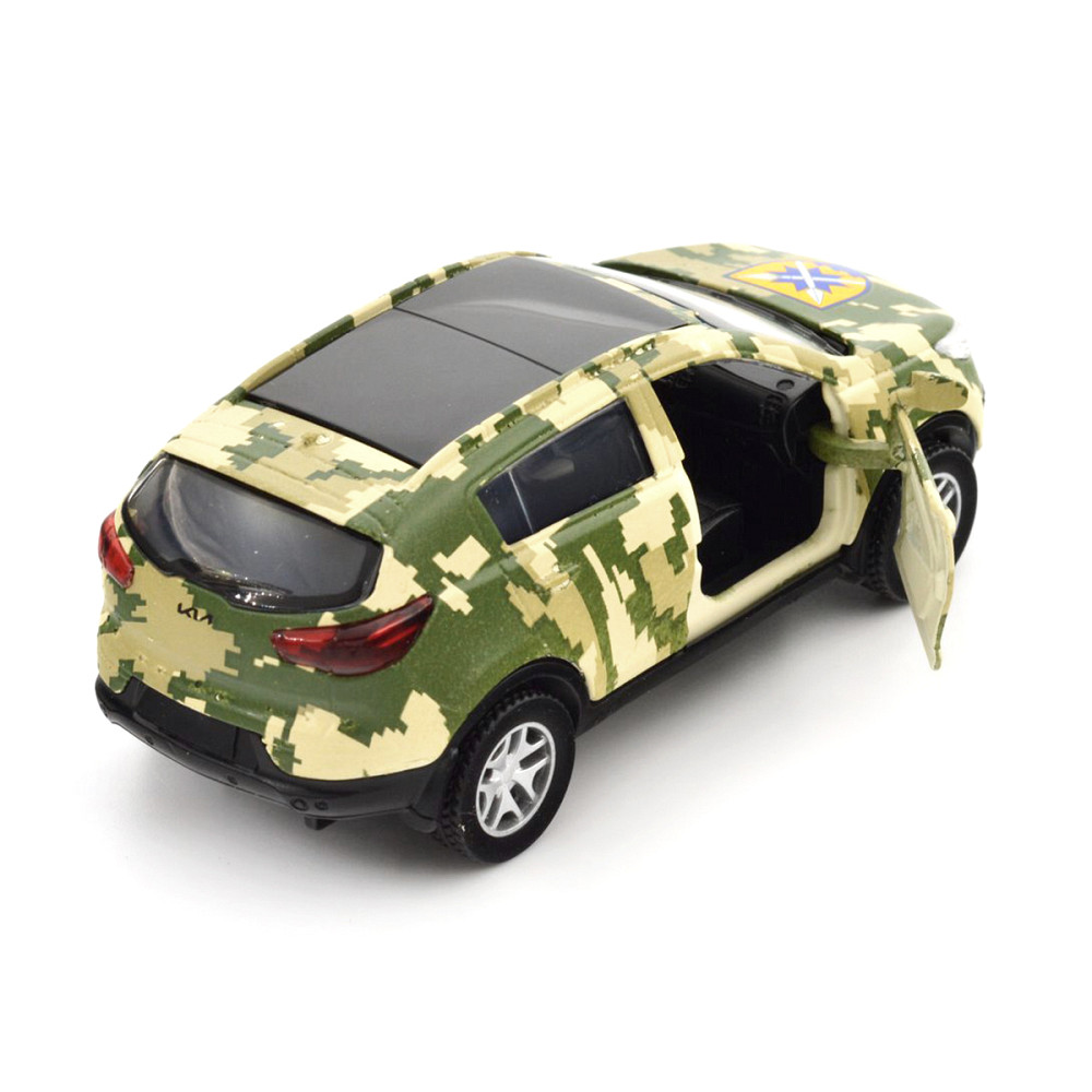 Автомодель серії Шеврони Героїв - Kia Sportage R - 56 ОМПБр Дніпро - фото 2