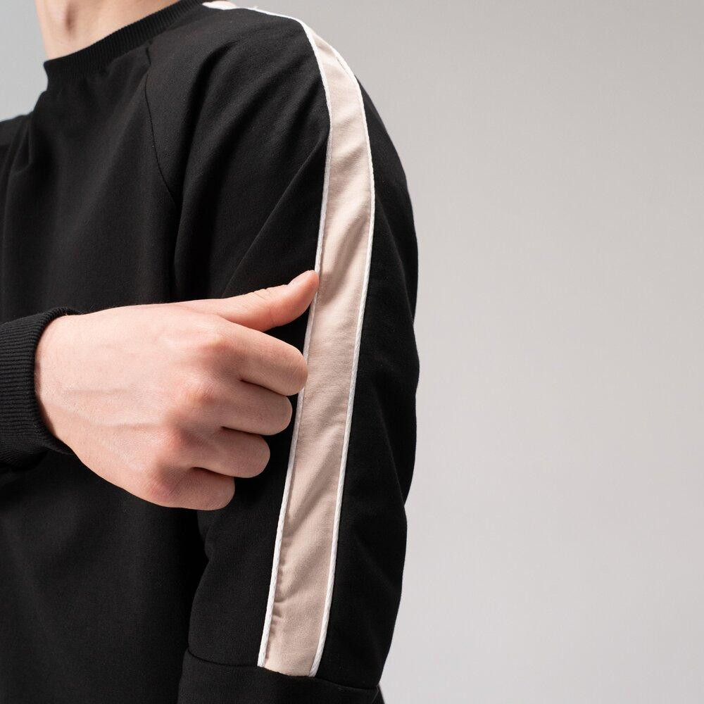 Трикотажный мужской спортивный костюм черный Pobedov Black moon Киев - изображение 12