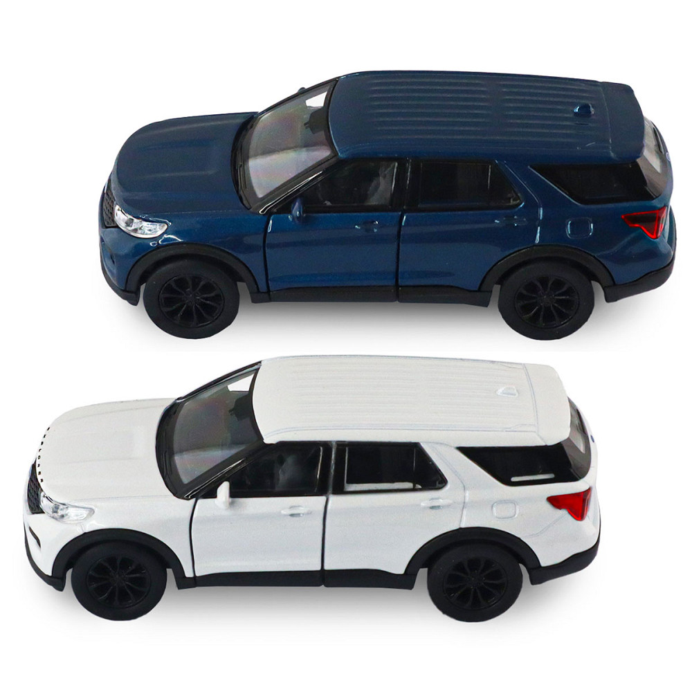 Автомодель - Ford Explorer 2023 (перламутрово-білий, блакитний металік) Днепр - изображение 8