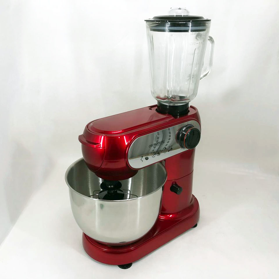 Кухонный помощник миксер тестомес планетарный Crownberg CB 3404, Мощный ручной миксер CA-46 Львов - изображение 10