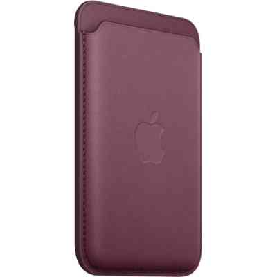 Чехол для мобильного телефона Apple iPhone FineWoven Wallet with MagSafe Mulberry (MT253ZM/A) Винница