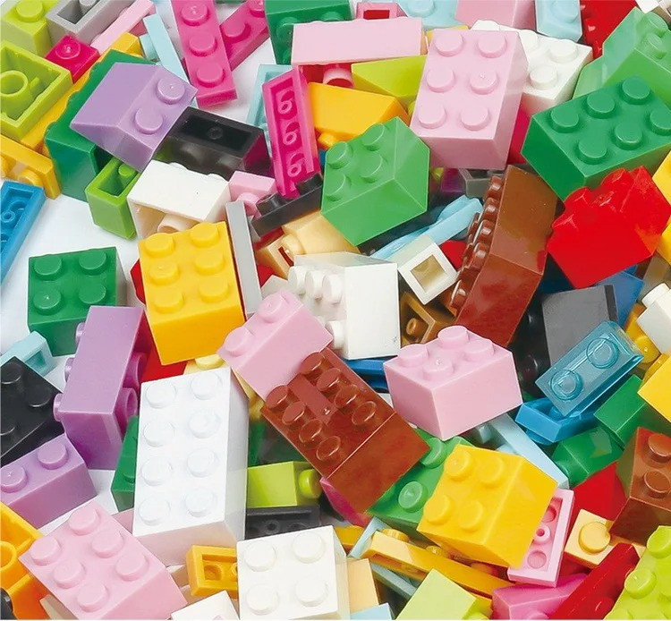 Дитячий розвиваючий конструктор 1000 штук у наборі,  1:48 дрібні будівельні блоки, 20x15x3.5 см Кам'янець-Подільський - фото 4