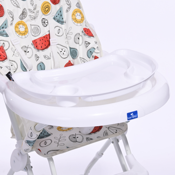 Зручний стільчик для годування малюка BonBon Colourful Sweeties з підніжкою Lorelli Різнокольоровий Кривий Ріг