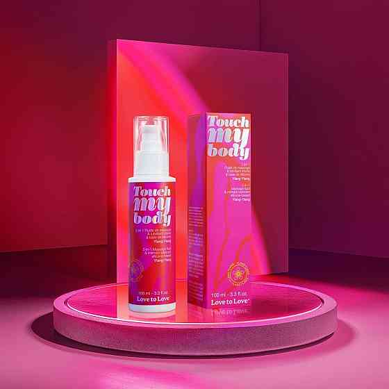 Масажний гель і змазка 2-в-1 Love To Love TOUCH MY BODY Ylang-Ylang (100 мл) зволожуючий Sex Aura Київ