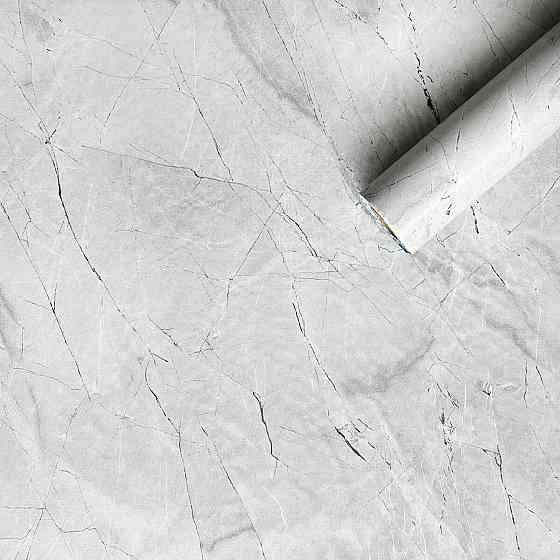 Самоклеющаяся пленка 0,45х10м х 0,07мм Платиновый мрамор SW-00001274 Днепр