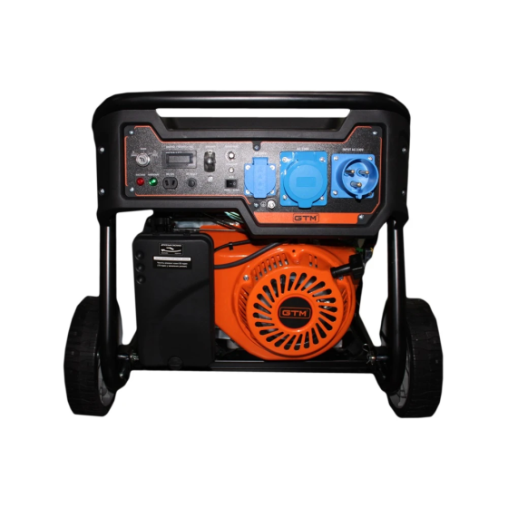 Генератор бензиновый 5 кВт GTM DK5500-L со встроенным АВР 5.0/5.5 кВт (34042) Киев