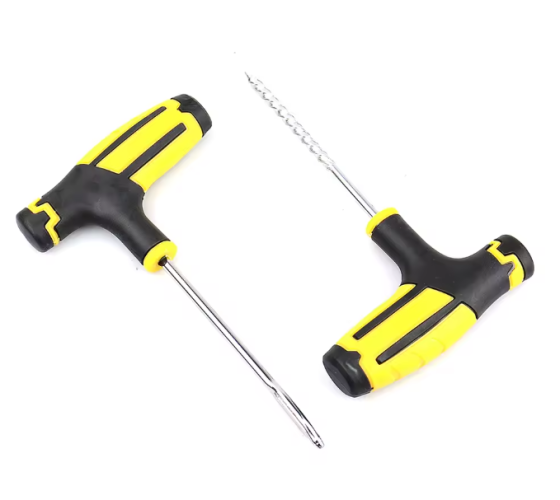 Набір для ремонту безкамерних шин з жгутами і клеєм Київ