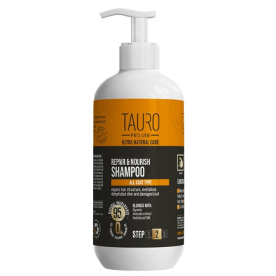 Шампунь для тварин Tauro Pro Line Ultra Natural Care Repair and Nourish 400 мл (TPL63602) Вінниця - фото 1
