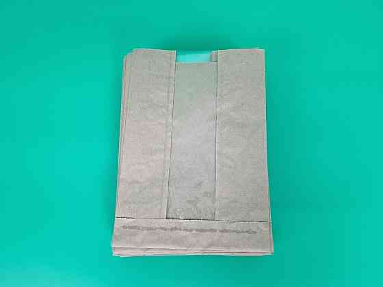 Пакет бумажный с ПП окном (Саше) 18/5*25,5 коричневый 100 штук (100 шт) Харьков