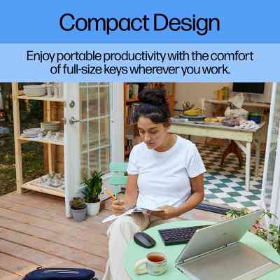 Клавиатура HP 350 Compact Multi-Device Bluetooth UA Black (692S8AA) Винница