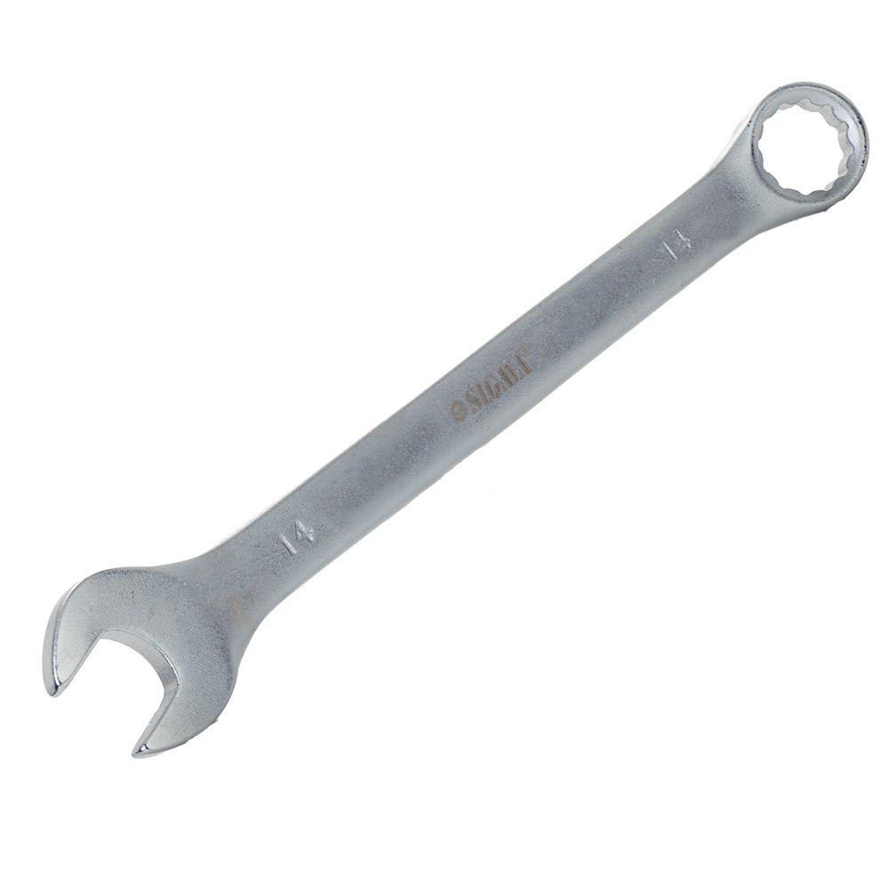 Ключ рожково-накидной 14мм CrV satine SIGMA (6021141) Киев - изображение 6