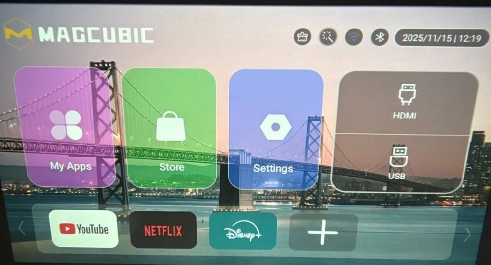 Новые проекторы Magcubic HY300 PRO 8K 290Ansi 14 Android H726 BT5.0 Харьков - изображение 1