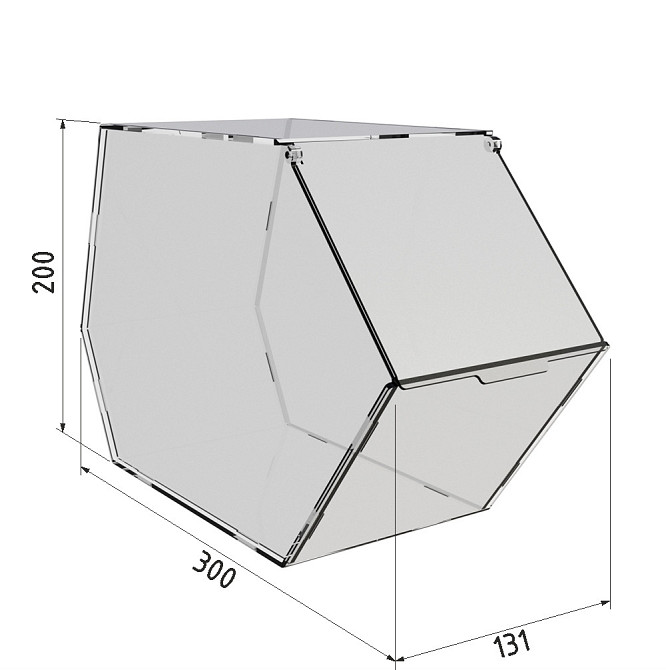 Диспенсер EKOSTAR для мармеладов, снеков, орехов 1 ячейку Киев - изображение 5