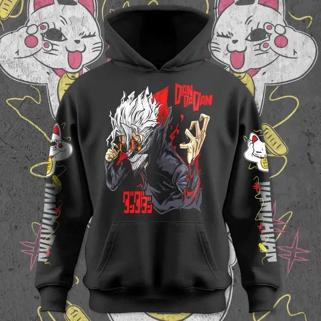 Худи для подростка мальчика с принтом Dandadan v140 Turbogranny Размер 170 Anime11222 Днепр - изображение 1