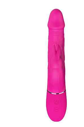 Подвійний вібратор кролик Dream Toys VIBES OF LOVE COCKY RABBIT MAGENTA Sex Aura Київ