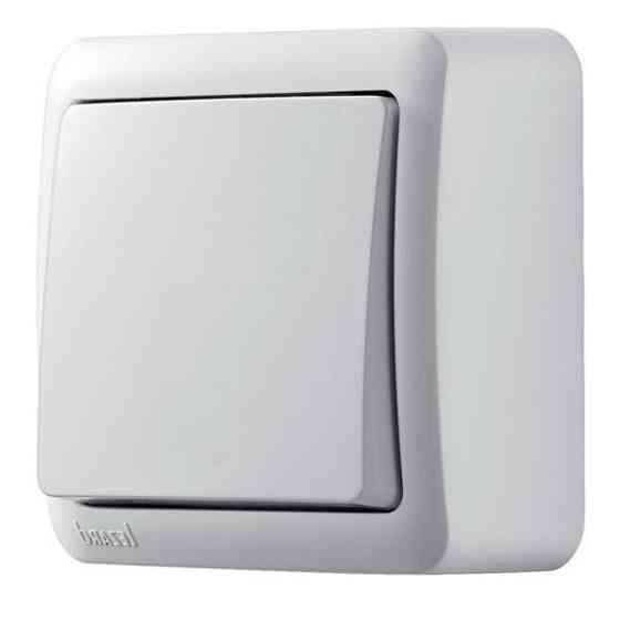 Выключатель VIOLA белый Lezard Харьков