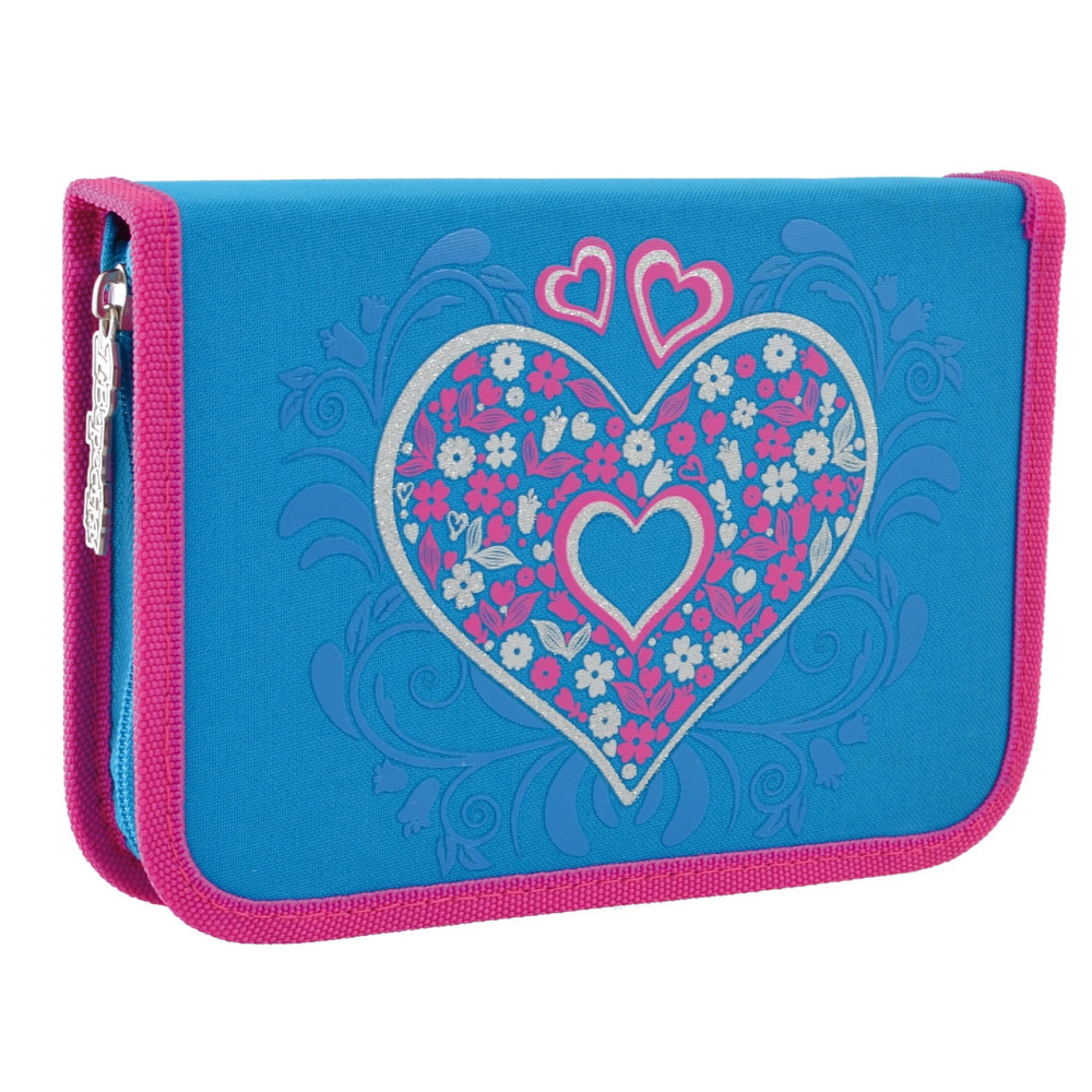 Пенал шкільний твердий одинарний з клапаном "Yes" HP-03 532172 "Heart", шт Київ - фото 1