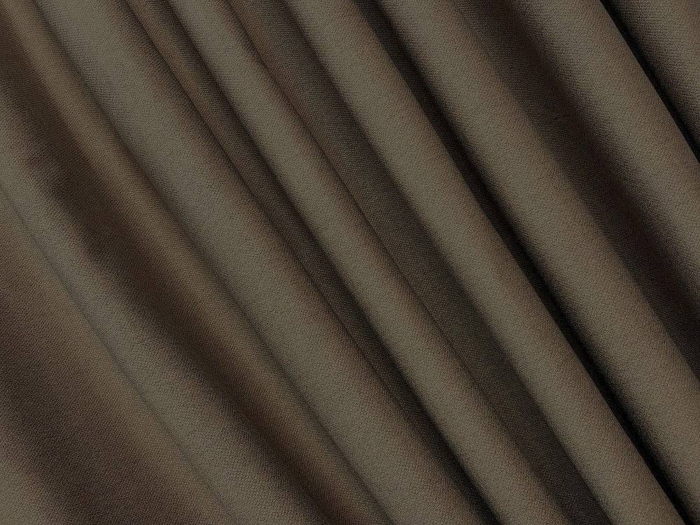 Комплект готових штор VR-Textil Шеніл однотонний № 1591ш Кавовий 100х270 см 2 шт (31-007) Київ - фото 14