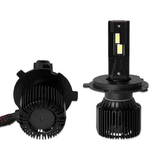 Автолампа Solar LED H4 12/24V 130W 11000Lm 6500K CSP3570 2шт Львів