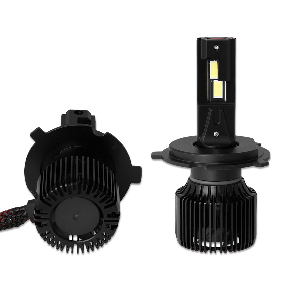 Автолампа Solar LED H4 12/24V 130W 11000Lm 6500K CSP3570 2шт Львов - изображение 3