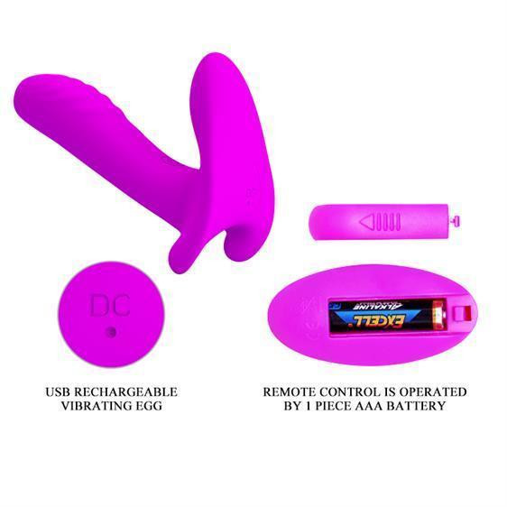 Вибратор - Pretty Love Remote Control Massager Purple Sex Aura Киев - изображение 7