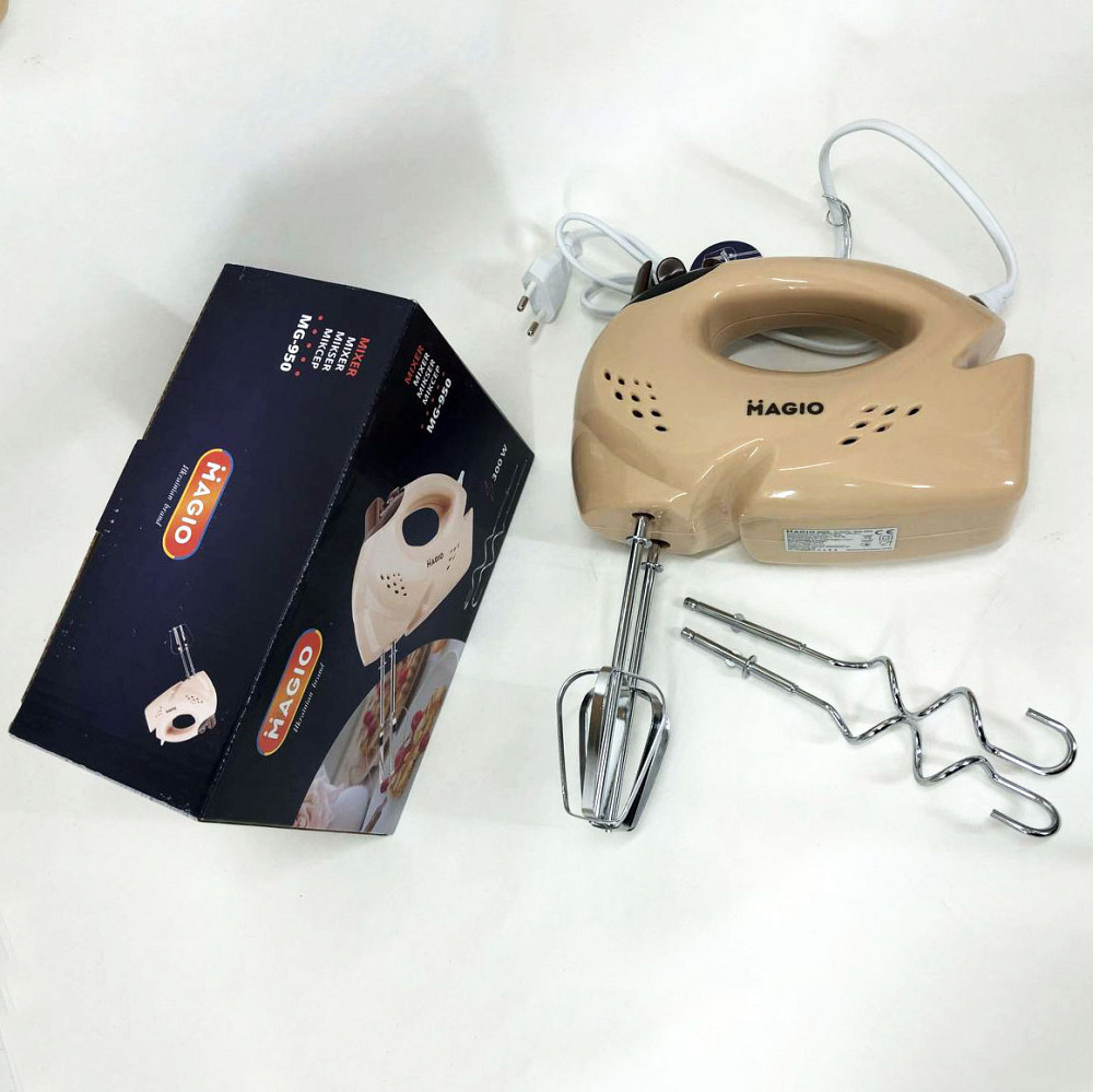 Миксер для приготовления теста и кремов, Миксер бытовой кухонный Ручной кухонный для кондитера TX-46 Львов - изображение 10