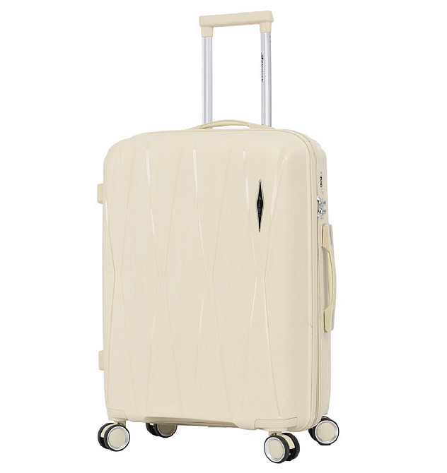 Валіза поліпропіленова MADISSON 51103 середня 67 см шампань Київ - фото 11