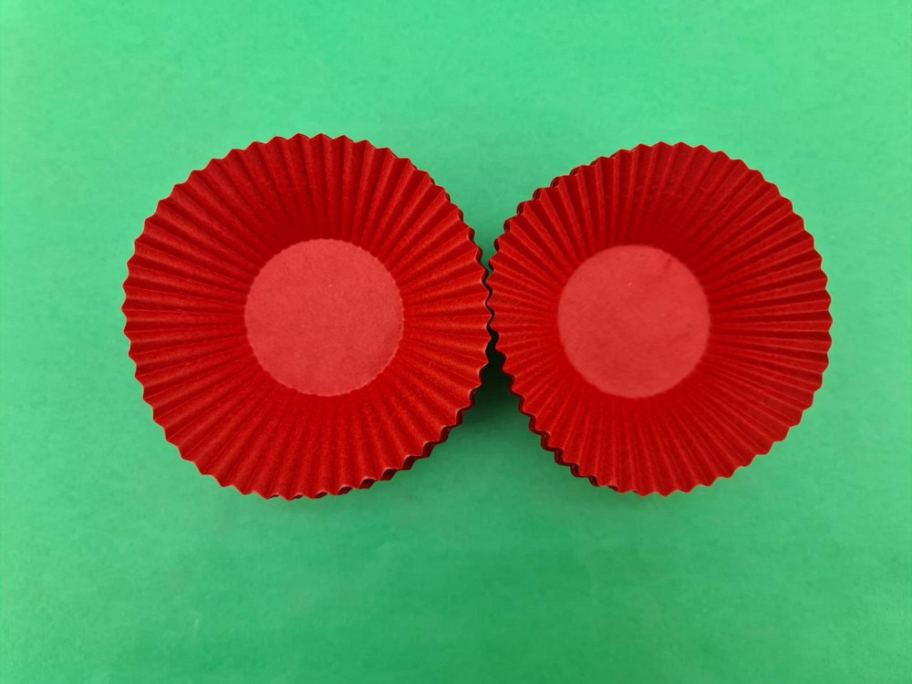 Тартолетка для чізкейк "Кругла червона"D55 H42,5 (100шт)/140/ (1 уп.) Харків - фото 2