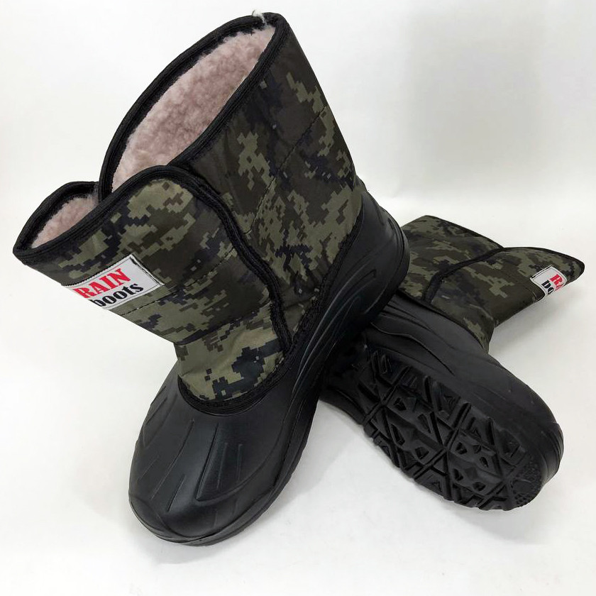 Чоловічі робочі черевики 41р 25см, Легкі чоботи для риболовлі, Черевики робочі, Бурки дедушки FG-31 Львів - фото 6