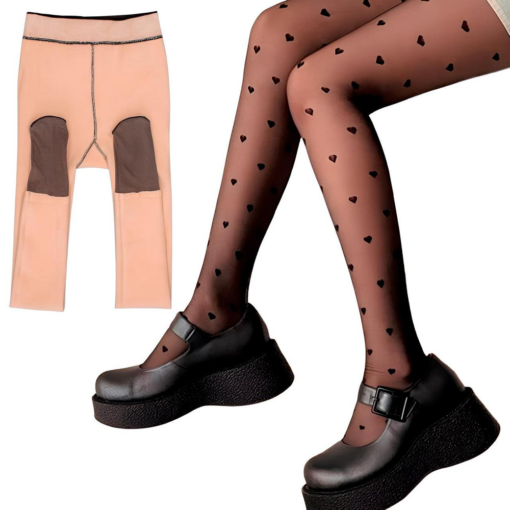 Женские колготки флисовые с имитацией капрона 900Den,L(44 SBR Киев - изображение 1