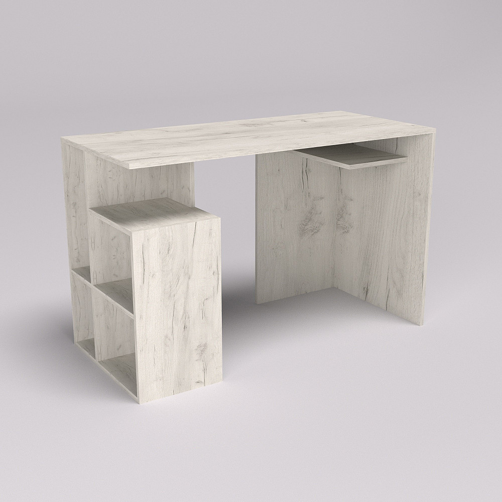 Стіл письмовий СП-1 №1, Дуб Крафт Білий, 1200/550/760 Львів - фото 3