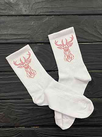 Новорічні шкарпетки з оленями Черновцы