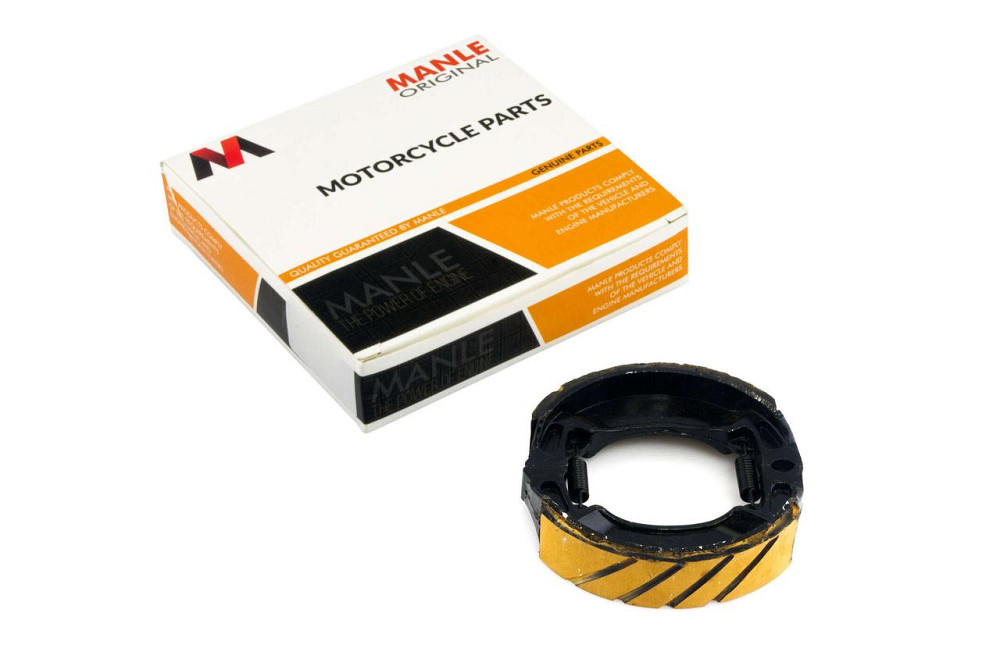 Колодки гальмівні (барабан) скутер 4 Т Китай 50-150 (10/12 колесо) Мукачево - фото 1