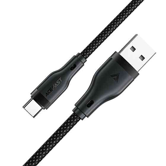 Кабель ACEFAST C8-04 USB-A - USB-C charging data cable Black 6974316282693 Одесса