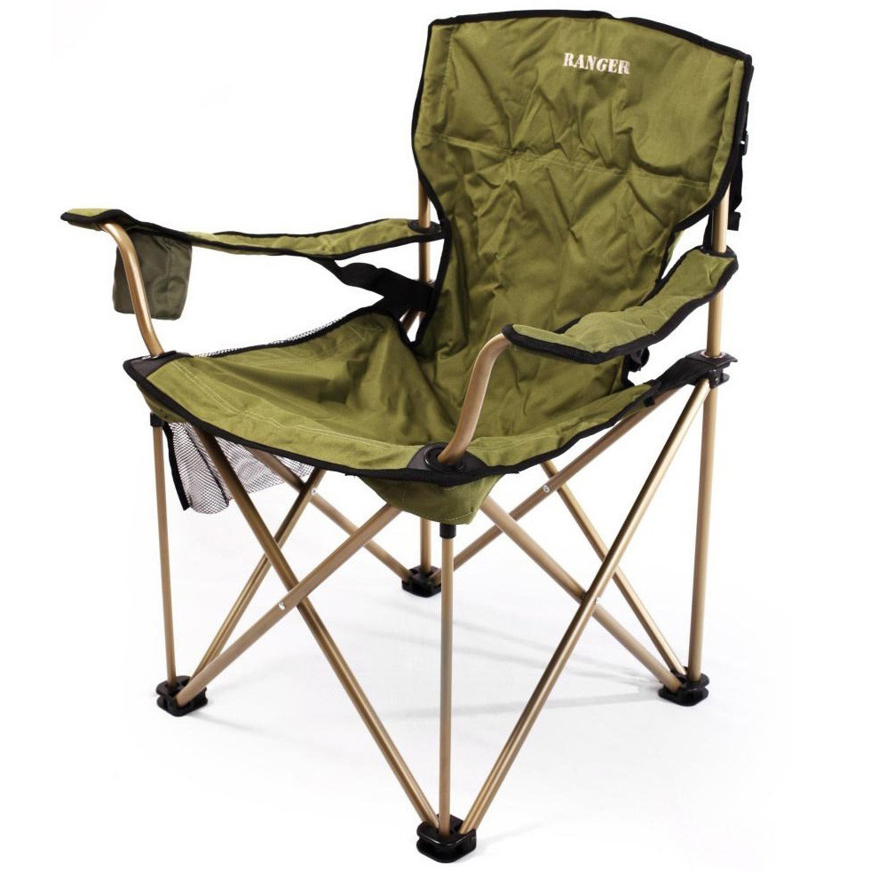 Кресло складное туристическое Ranger Rshore Green (RA 2203) стул со спинкой для пикника, рыбалки Киев - изображение 1